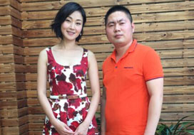 广州耀世娱乐与明星合影